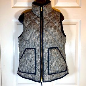 J. Crew Women’s Herringbone Puffer Vest